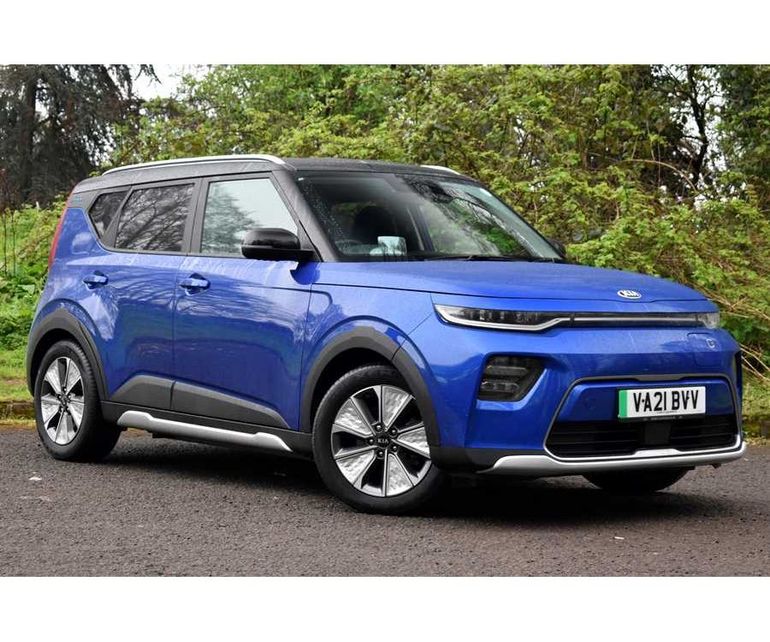 VA21BVV BLUE Kia Soul (64KWh) for sale for £22,995 in Birmingham