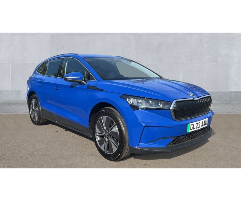 GL23AAU BLUE SKODA Enyaq (82KWh) for sale for £37,990 in United Kingdom ...