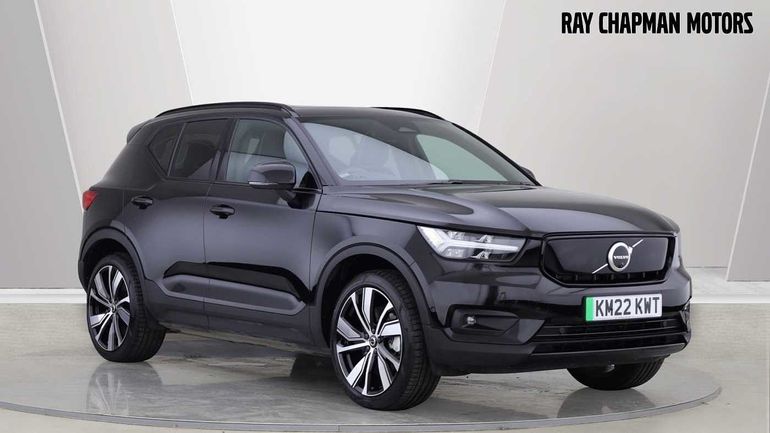 KM22KWT BLACK Volvo XC40 (69KWh) for sale for £40,750 in United Kingdom ...